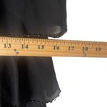 Patra Vintage‎ 90s Women's Size 10 Black Ruffle Sequin Whymsigoth Mini Dress Photo 8