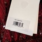 Mac Duggal  68013 Sequin Embroidered Butterfly Sleeve Midi Dress size 20 C5 Photo 3