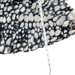 Studio I Womens Black Grey Tiered Sleeveless Accent Neckline Midi Dress Size 12 Photo 5