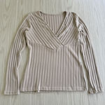 Women’s XL Ribbed Wrap V Photo 0