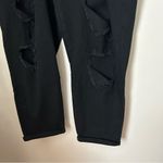 American Bazi Jeans Mom High Rise Black Distressed Casual Trendy Photo 3