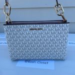 Michael Kors Powder Blush Trisha Crossbody Bag Photo 1