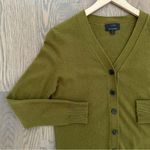 J.Crew V-Neck Long Sleeve Cashmere Blend Cardigan Sweater in Light Oregano XS Photo 4