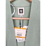 Anne Klein Light Sage Green Long Sleeve Knit Open Front Cardigan Sz PS Photo 11
