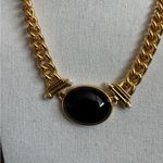 NWOT Julie Vos Gold Bracelet with Black Stone Photo 9