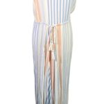 Cotton Candy LA  Strapless Striped‎ Dress Womens Medium Beachy Coastal Rayon Photo 0