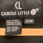Carole Little II Vintage Black Beaded 20W Vest. 2655 Photo 4