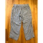 Athleta  Pants Women's 20 Blue Cabo 100% Linen Wide Leg Chambray Photo 3