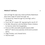 Madewell Berkeley Black 10" High-Rise Skinny Jeans Button-Through Edition Photo 11