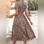 SheIn  Animal Print Midi Dress Photo 1