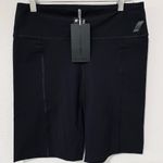 ZARA  Women Athletic Black Summer Biker‎ Beach Short Size L Photo 7