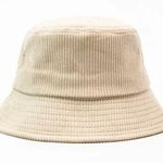 Urban Outfitters  Khaki Sand Color Corduroy Bucket Hat OS Teen Adult NEW Photo 0