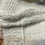 Blue Willi's Life Danish Design White Cotton Knit Full Zip Up Jacket L Pastel Size L Photo 12