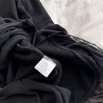 Lurdes Bergada Black Sweatshirt Tulle Midi Dress Size S Avant Garde Photo 4