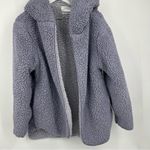 Urban Outfitters  Purple Sherpa Oversized Jacket Size XS Boho Cozy Photo 3