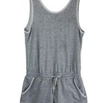 Fabletics Lounge Romper One Piece Athleisure Sz Medium Heathered Grey Photo 2