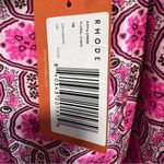 RHODE Pippa Dress In Floral Chain, New with Tags, Size 6 Purple Photo 3