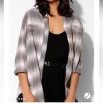 BDG Obie Grey Flannel Oversized Button-Down Shirt XS Photo 10