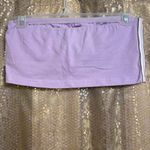 Aerie  Lavender Purple Striped Strapless Tube Top, Large‎ Photo 1