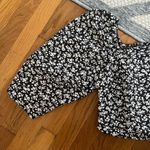 Levi's Yvie Floral Puff Sleeve Statement Blouse Photo 3