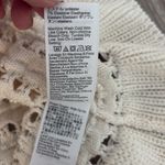 J.Crew New  Crochet Ruffle Sweater Tank Top Ivory Size XS Fitted Photo 5