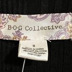 BOG Collective NWT Sassori midi dress SIZE SMALL Black Photo 6