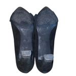 Vaneli Black Suede Pointed Toe Heels with Bow Size 8 Photo 6
