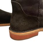 UGG  Daphne Womens Boots Black Size 11 Suede Shearling Lined 1008705 Discontinued Photo 11