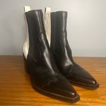 Dolce Vita Jaklin Boots 7.5M Black White Western Block Heel Booties boho Size 7.5 Photo 8