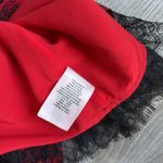 Alice + Olivia Harmon Drapey Slip Tank Snake Cherry/Black small Photo 6