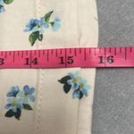 We Wore What Revolve Ivory Blue Floral Cut Out Belted Mini Denim Skirt Large NWT Photo 14