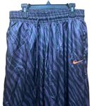 Nike Icon Clash Purple Black Zebra Print Jogger Parachute Pants Size Small Photo 6