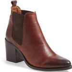 Steve Madden  'Pistol' Cognac Leather Ankle Bootie Photo 2