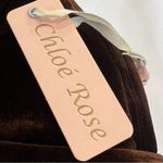 Chloe Rose  brown velvet bikini top Photo 4