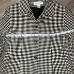 Rena Rowan  Black and White Houndstooth Blazer Photo 5