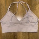 Lululemon Awakening Bra Taryn Toomey Collection Misty Mauve Purple Grey Size 8 Photo 4
