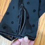 BODEN Isabella Ponte Knit Midi Dress Black Polka Dot Sheath Black Size 8L NWT Photo 8