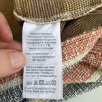 Madewell NWT  TextureThread Cap-Sleeve Dress Stripe XL 100% Cotton‎ 0224 Photo 13