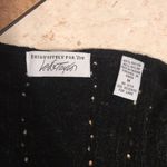 Lord & Taylor black button down soft cardigan sweater size medium Photo 9