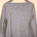 Duluth Trading Co Women’s Striped Gray and Black Long Sleeve Sweater Dress Size L Photo 7