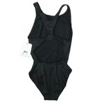 Dolfin  NWT Women's Black Scoop Neck Stretchable Aquashape One Piece Swimsuit 34 Photo 1