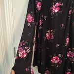 Lane Bryant  18 20 Floral V-Neck Long Sleeve Top Photo 7