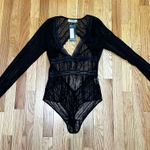 NWT sexy lace bodysuit Black Size M Photo 0