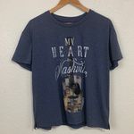 Maurice's  Nashville Country Guitar Print T Shirt Size L Photo 0