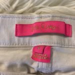Lilly Pulitzer White Jeans Pants size 4 there is one damage see picture 7 Photo 11