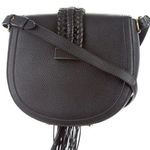 Altuzarra ($1995 Value) NEW  Ghianda Black Leather Shoulder Bag Photo 2