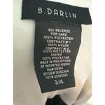 B Darlin Gold Sequin Top, Black Tulle Bottom, HOCO, Prom, Cocktail, Dress, 3/4 Size undefined Photo 6