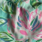 Lilly Pulitzer  Callahan Knit Shorts Totally‎ Blossom Floral Green Pink Size 2 Photo 3