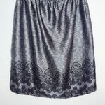 Motherhood Maternity Gray Cocktail Dress Size Medium Silver Wedding Guest Dress Photo 3