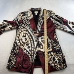 Chico's Chico’s 0 US S 4 Multicolor Floral Paisley Blazer One Button Career Academia Photo 11